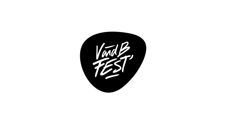 v and b fest logo